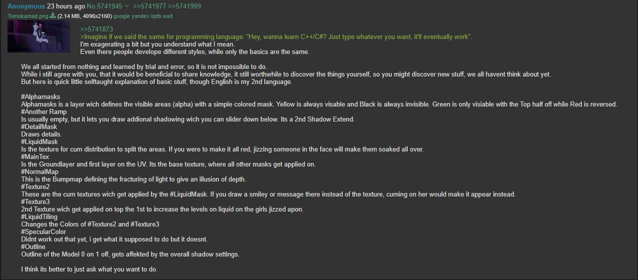 Material-editor cheat sheet, one page (1275x560)