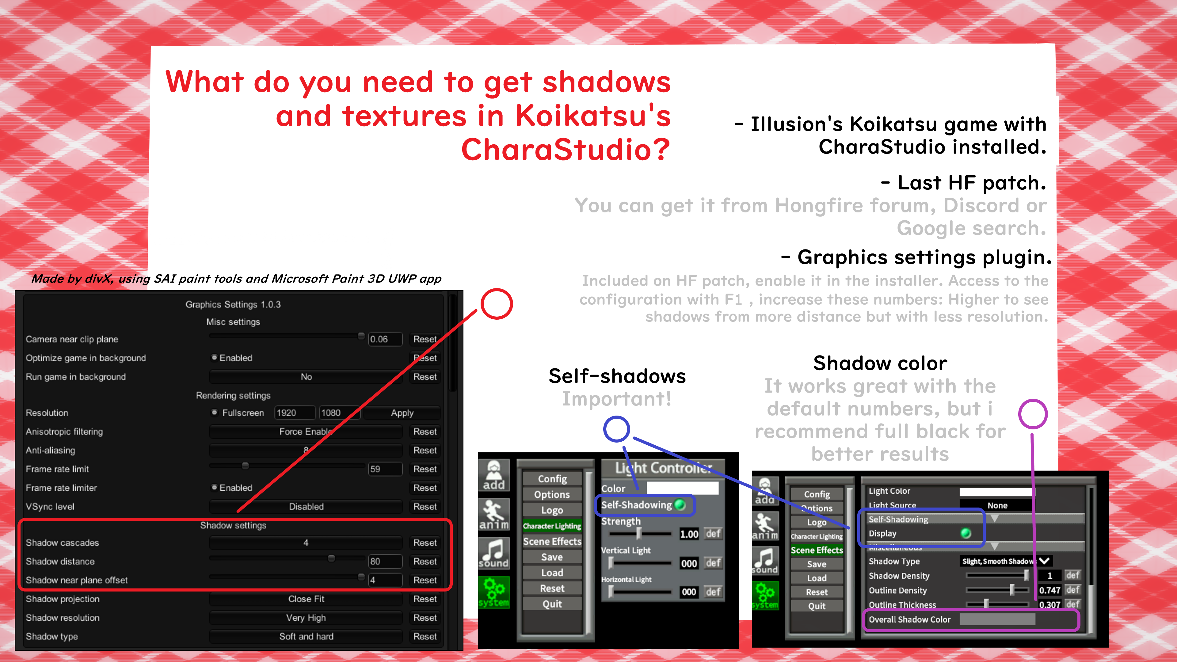 Shadow-texture guide, sheet 1 (3840x2160)