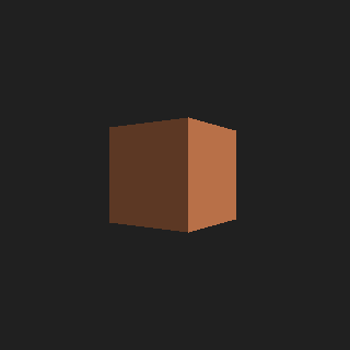 lit cube, angle 55