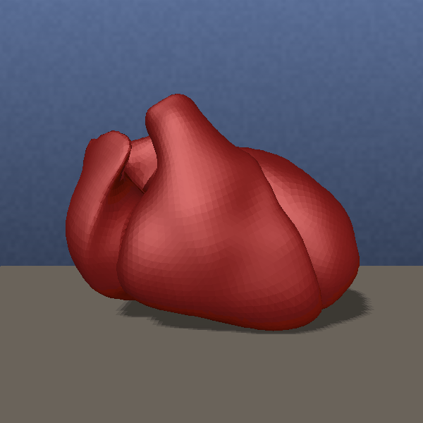 Organ bench (heart) -- the eight-system internal-anatomy lane measured against its oracle