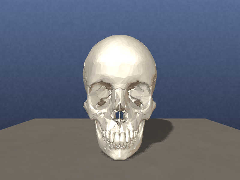 real human skull, 171248 triangles, BodyParts3D CC BY-SA, rendered on the sovereign renderer
